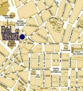 Hotel Varsavia Firenze Eksteriør billede